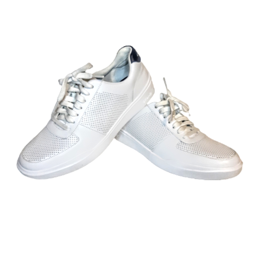 Cole Haan Grand Crosscourt Leather Sneakers White Breathable